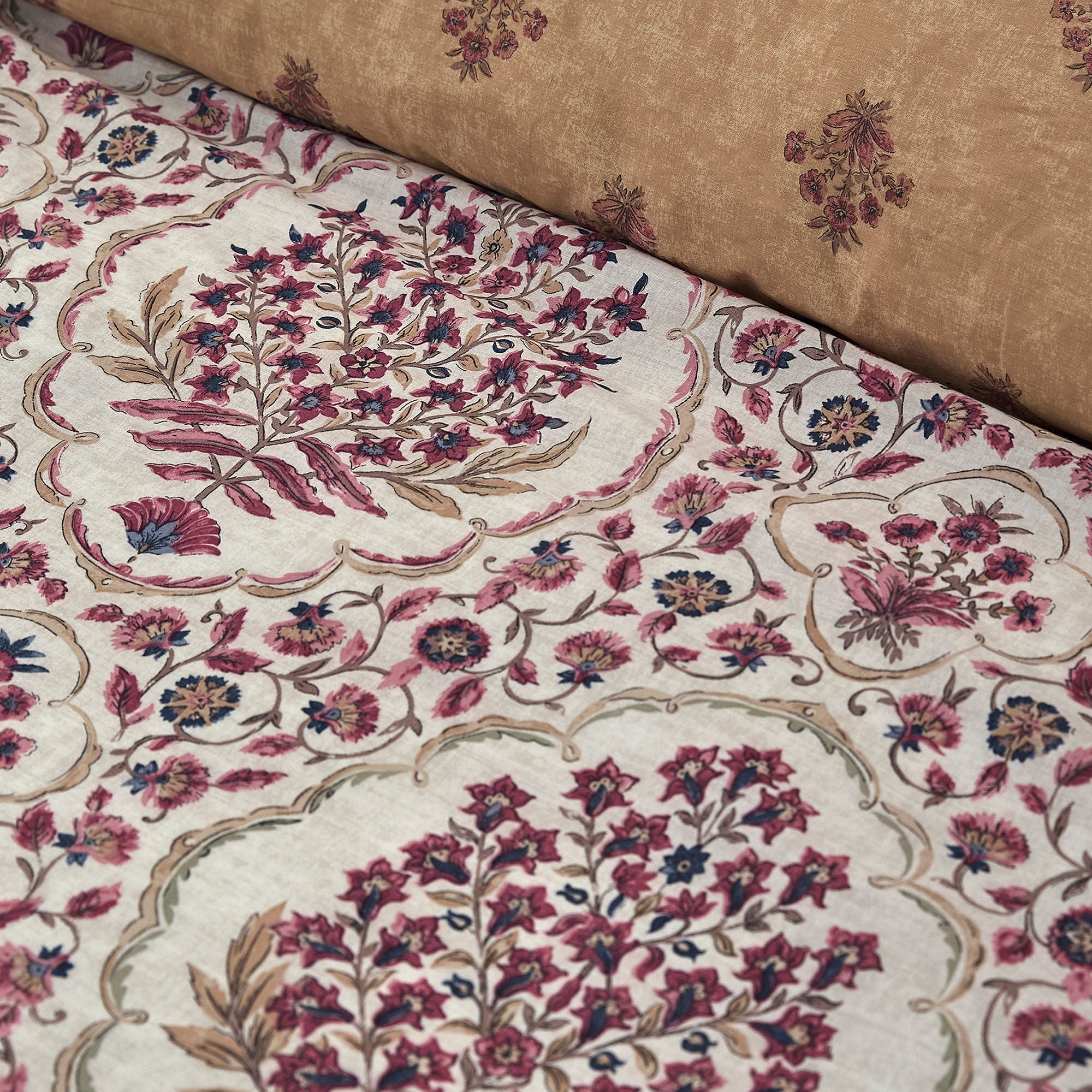 Ashmead Duvet Cover Set in Berry - Duvet Cover Set - D & D Design