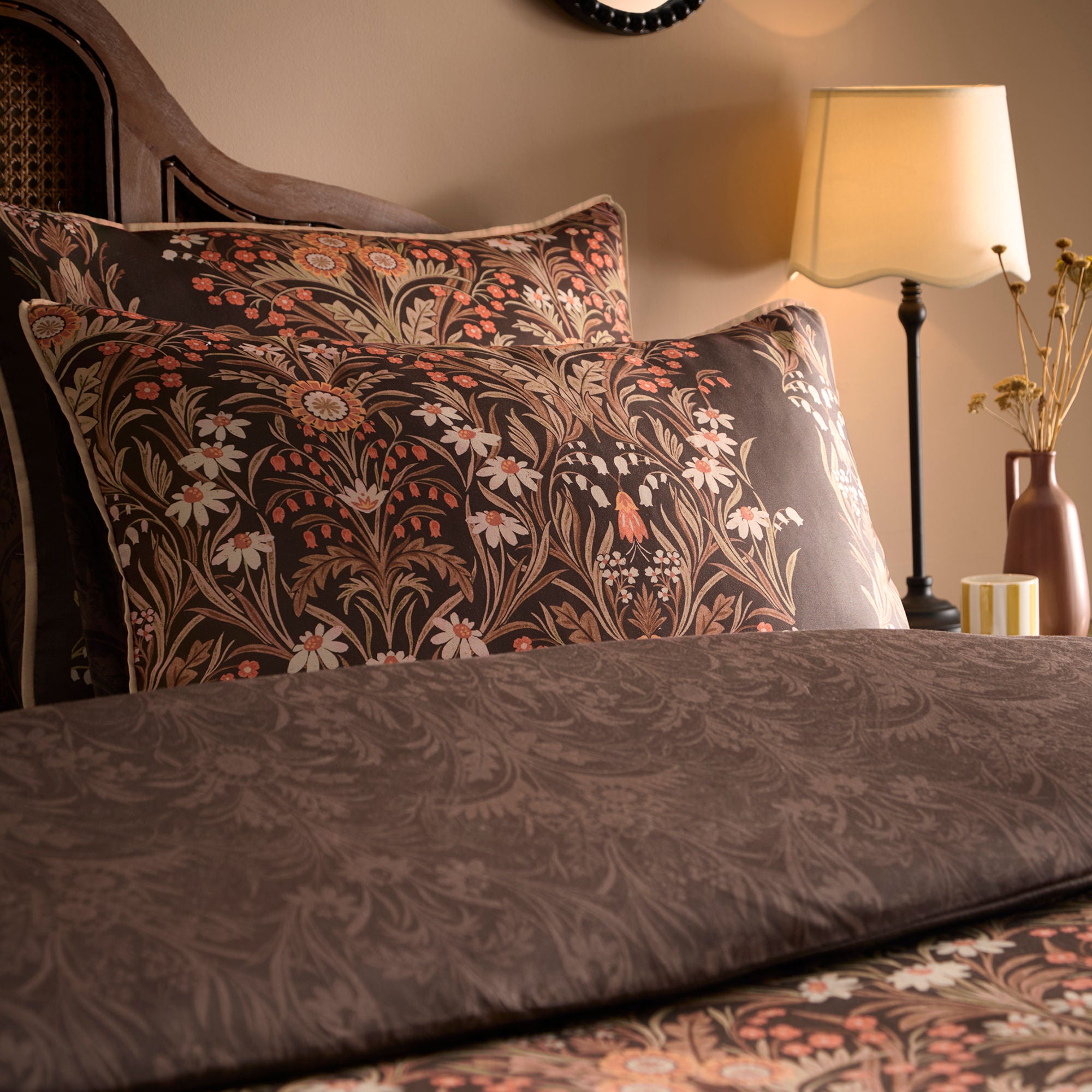Audrey Duvet Cover Set in Spice - Duvet Cover Set - Appletree
