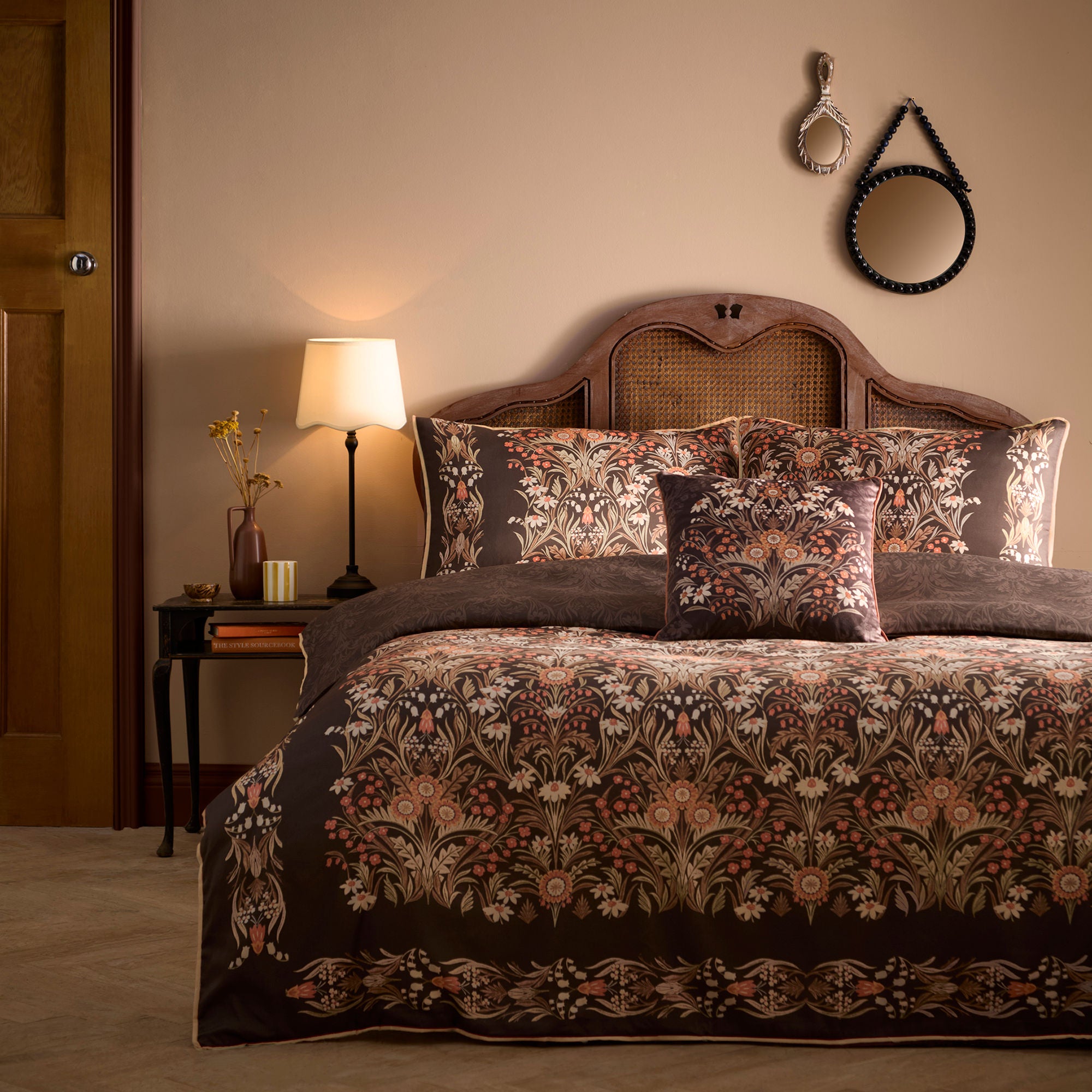 Audrey Duvet Cover Set in Spice - Duvet Cover Set - Appletree