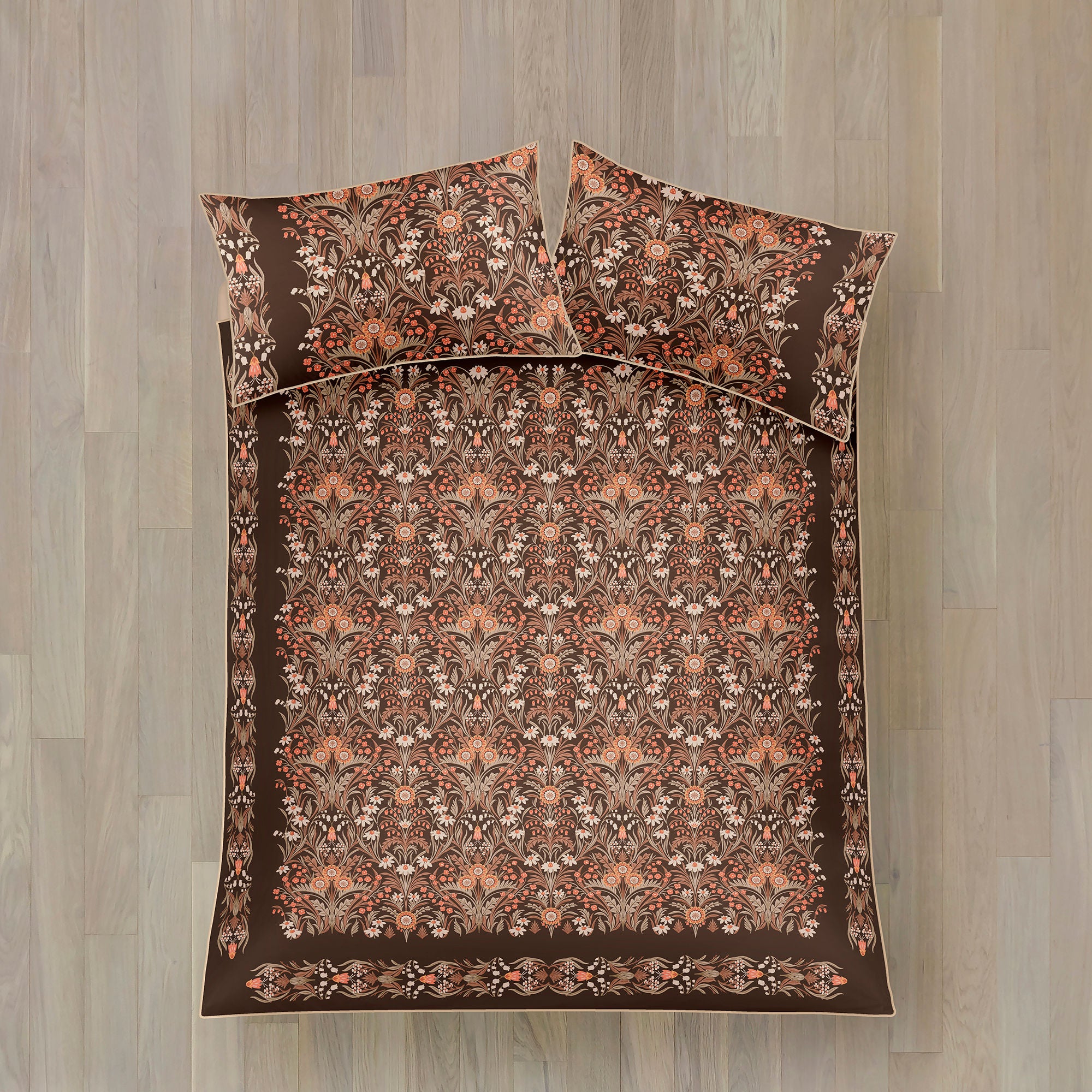 Audrey Duvet Cover Set in Spice - Duvet Cover Set - Appletree