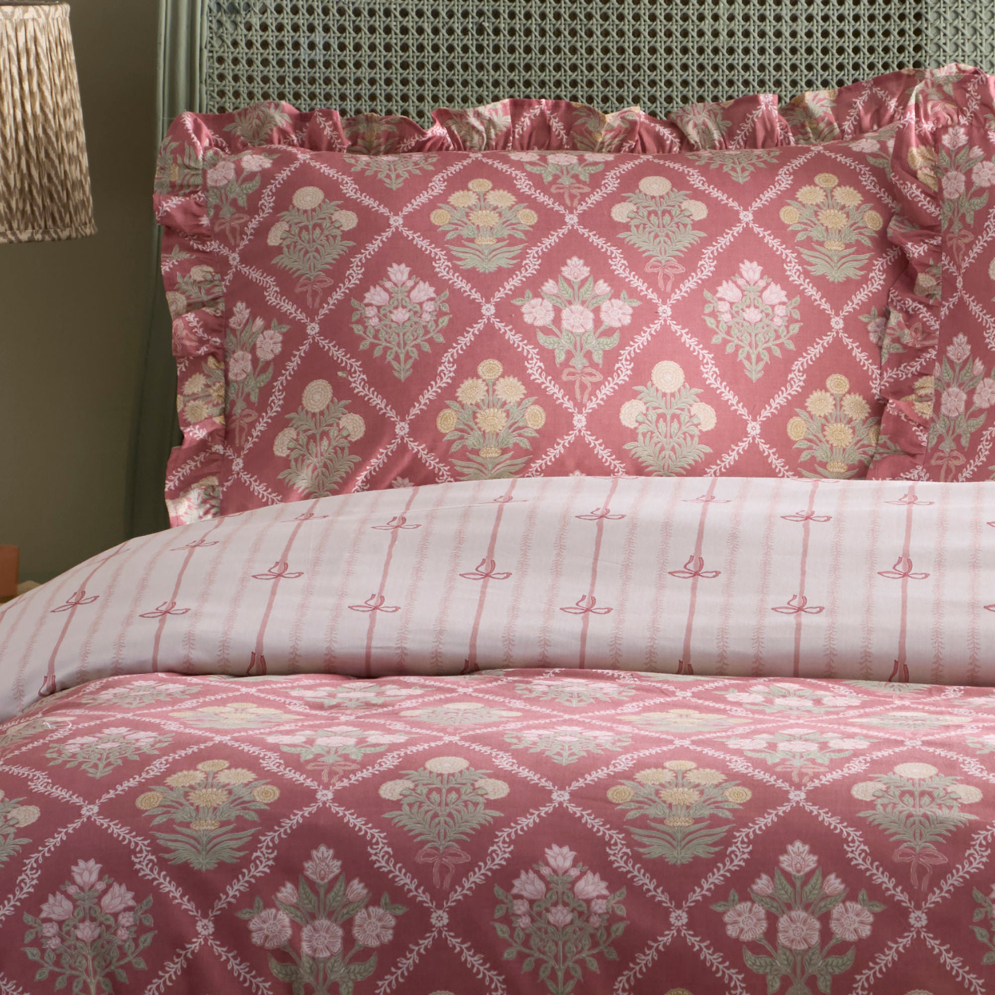 Aurelia Duvet Cover Set in Pink - Duvet Cover Set - Appletree