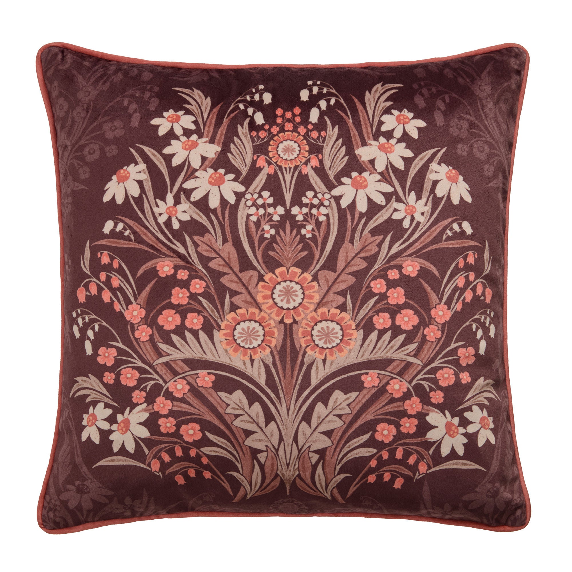 Audrey Cushion in Chocolate 43 x 43cm - Cushion - Appletree