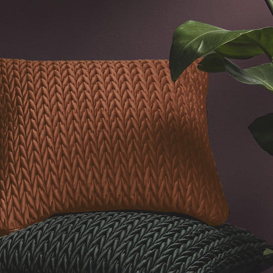 Amory Cushion in Bronze 43 x 43cm