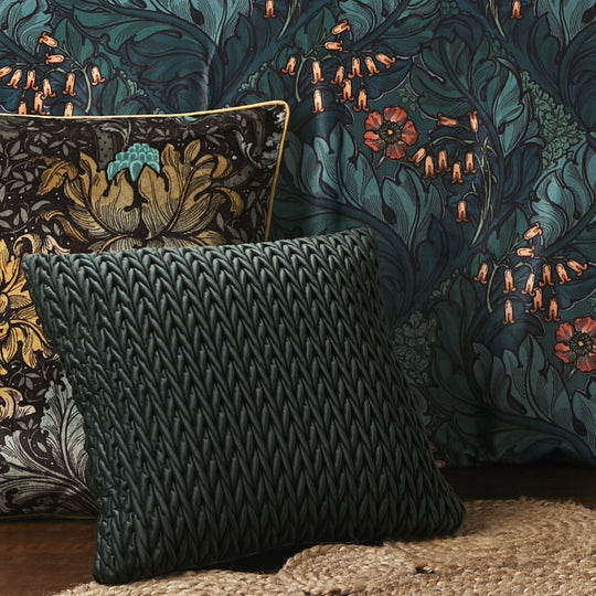 Amory Cushion in Bottle Green 43 x 43cm