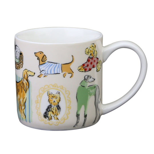 Best In Show Bone China Mug in Multicolour