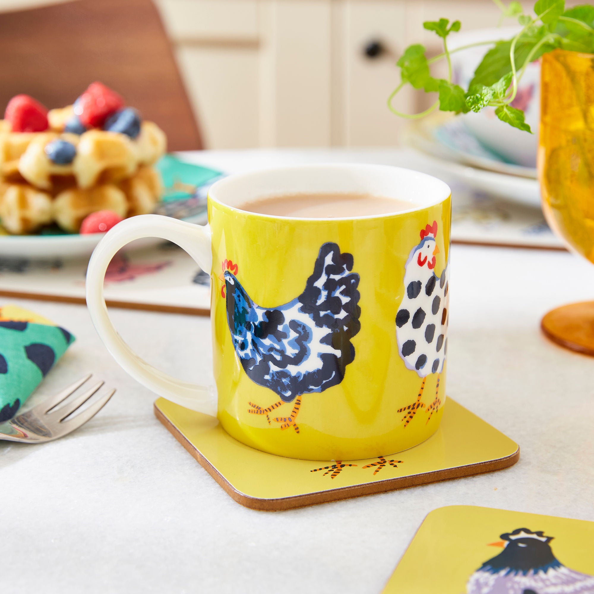 Chick Chicken Bone China Mug in Yellow - Mug - Ulster Weavers