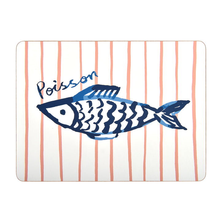 Ulster Weavers Catch of the Day Placemat - 4 Pack One Size in Multi - Placemat - Ulster Weavers
