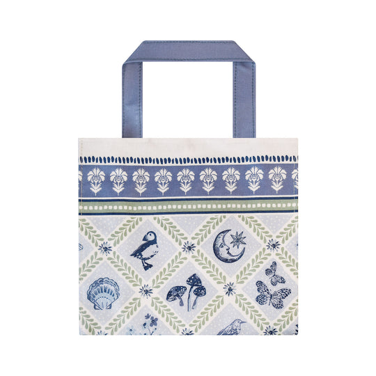 Coastal Treasures PVC Bag Small in Blue