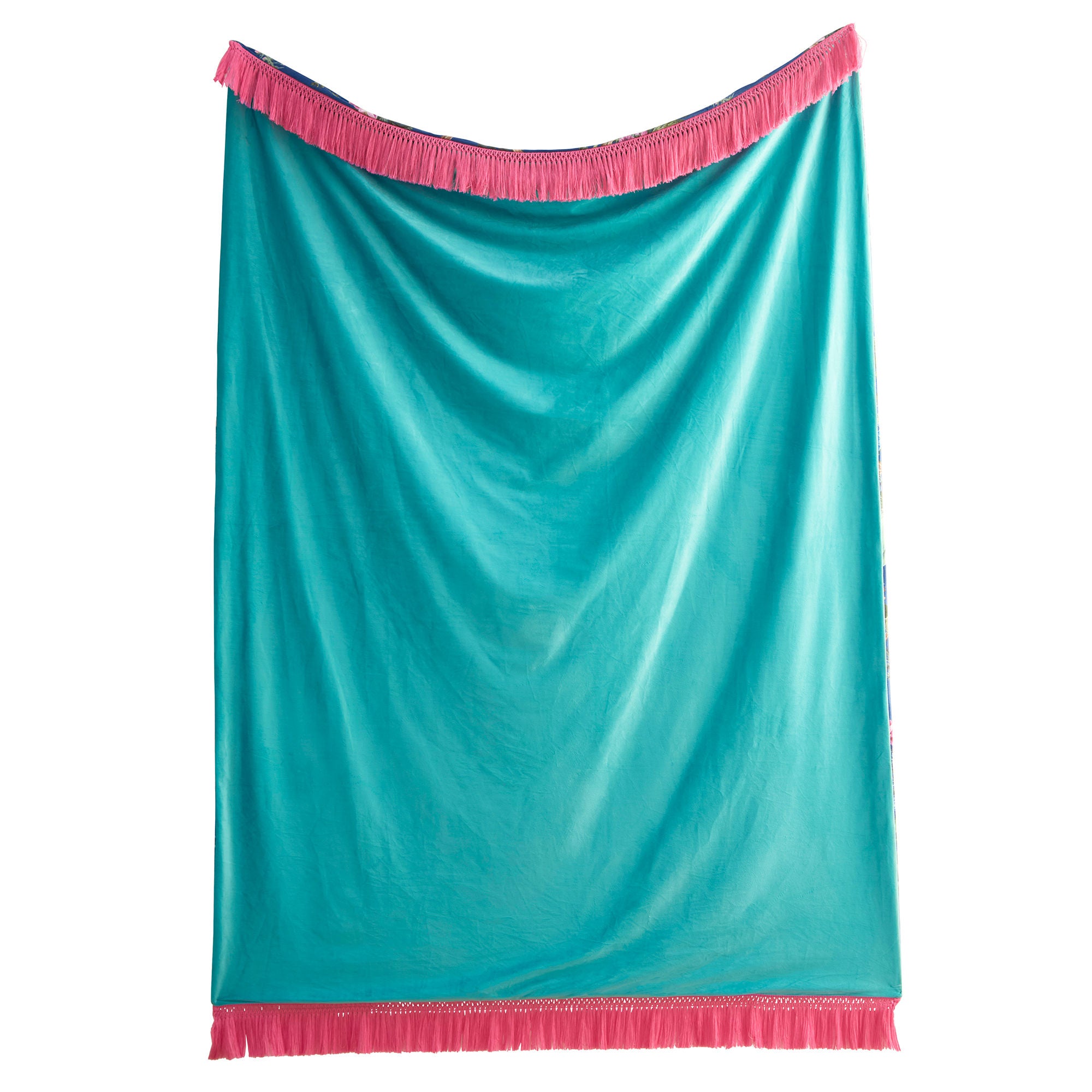 Cotswold Fantasia Throw by Laurence Llewelyn-Bowen in Navy 130 x 180cm - Throw - Laurence Llewelyn-Bowen