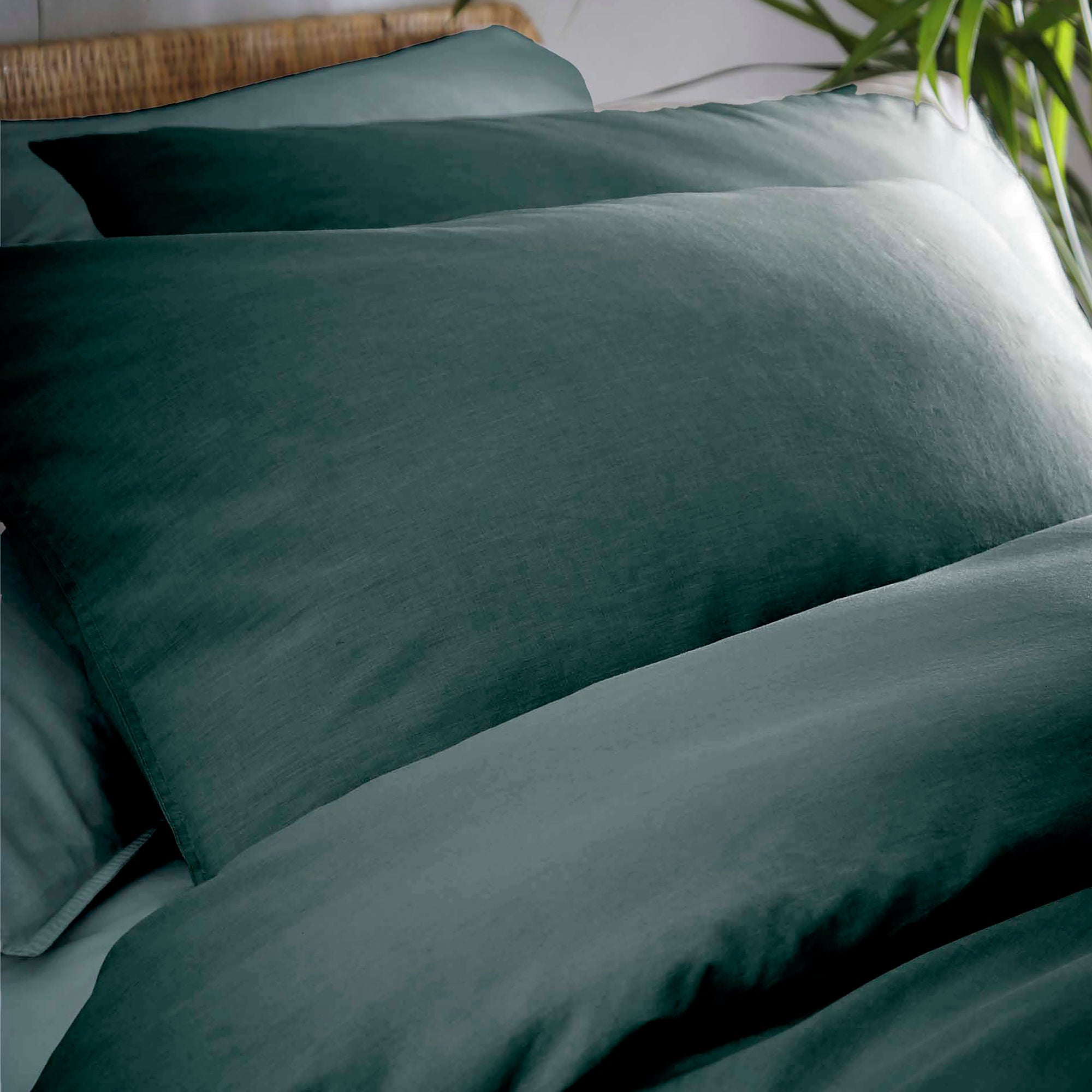 Cassia Duvet Cover Set in Teal - Duvet Cover Set - Appletree Loft