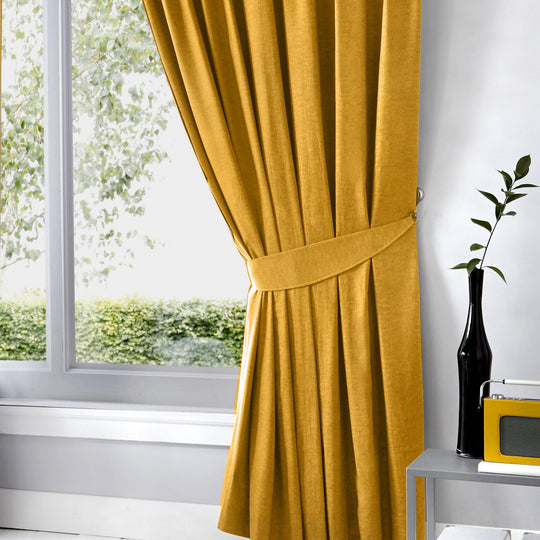 Dijon Curtain Tiebacks in Ochre
