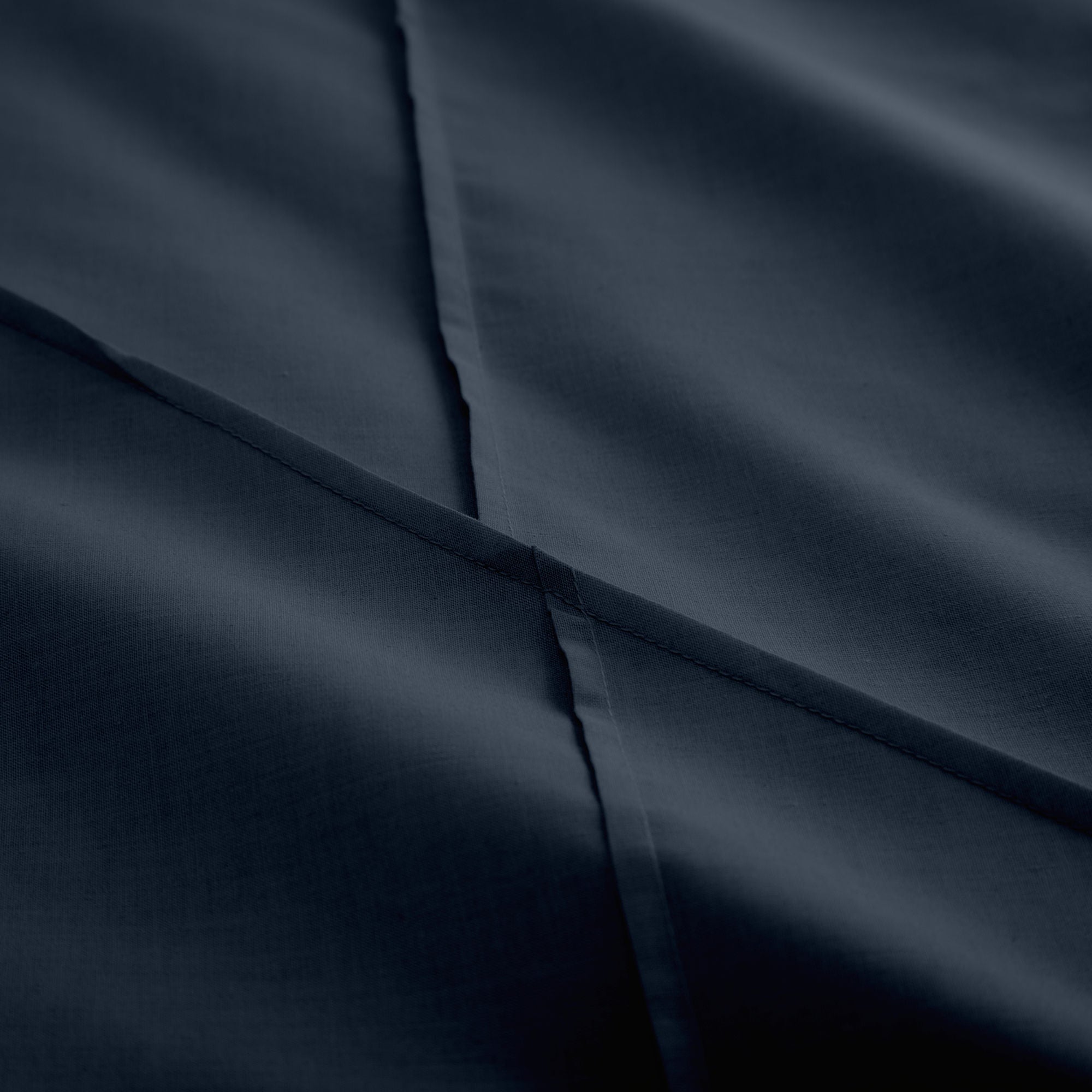 Dart Duvet Cover Set by Serene in Navy - Duvet Cover Set - Serene
