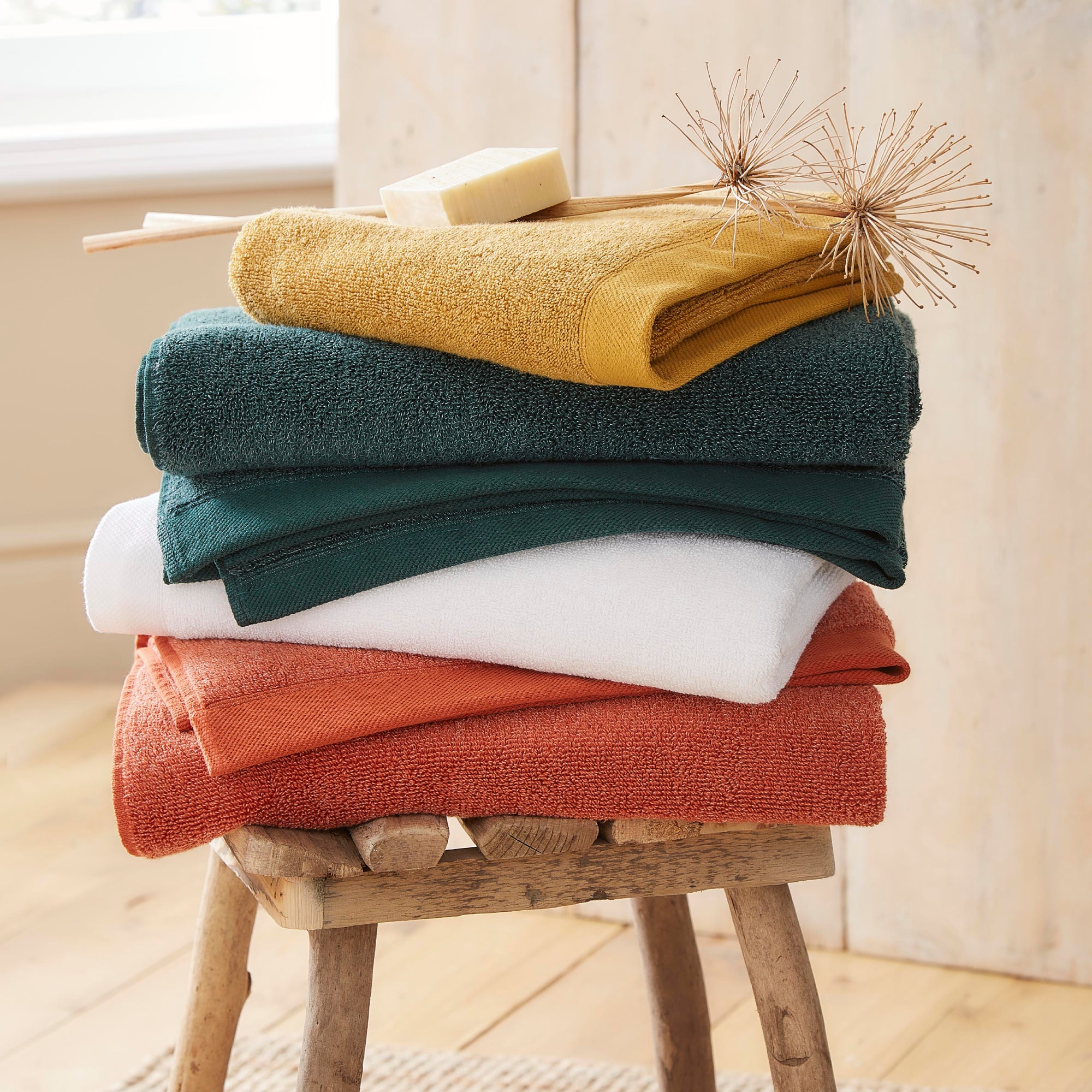 Abode Eco Towels by Drift Home in Terracotta - Hand Towel - Drift Home