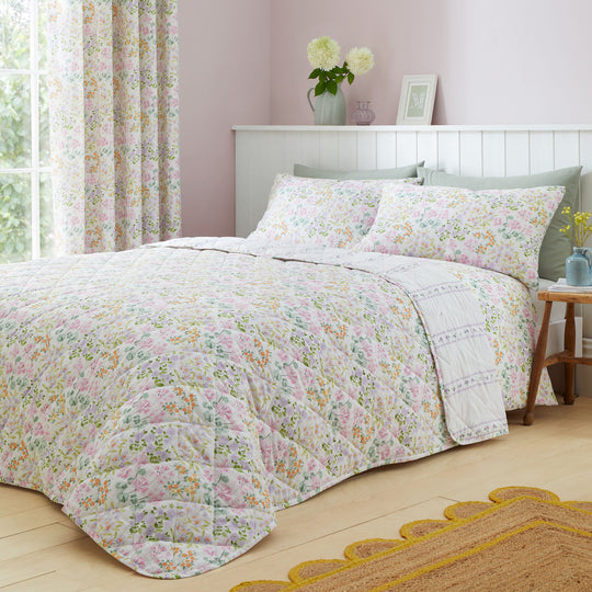 Edith Bedspread in Lilac 200cm X 230cm