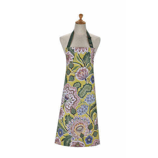 Emmeline Cotton Apron in Green