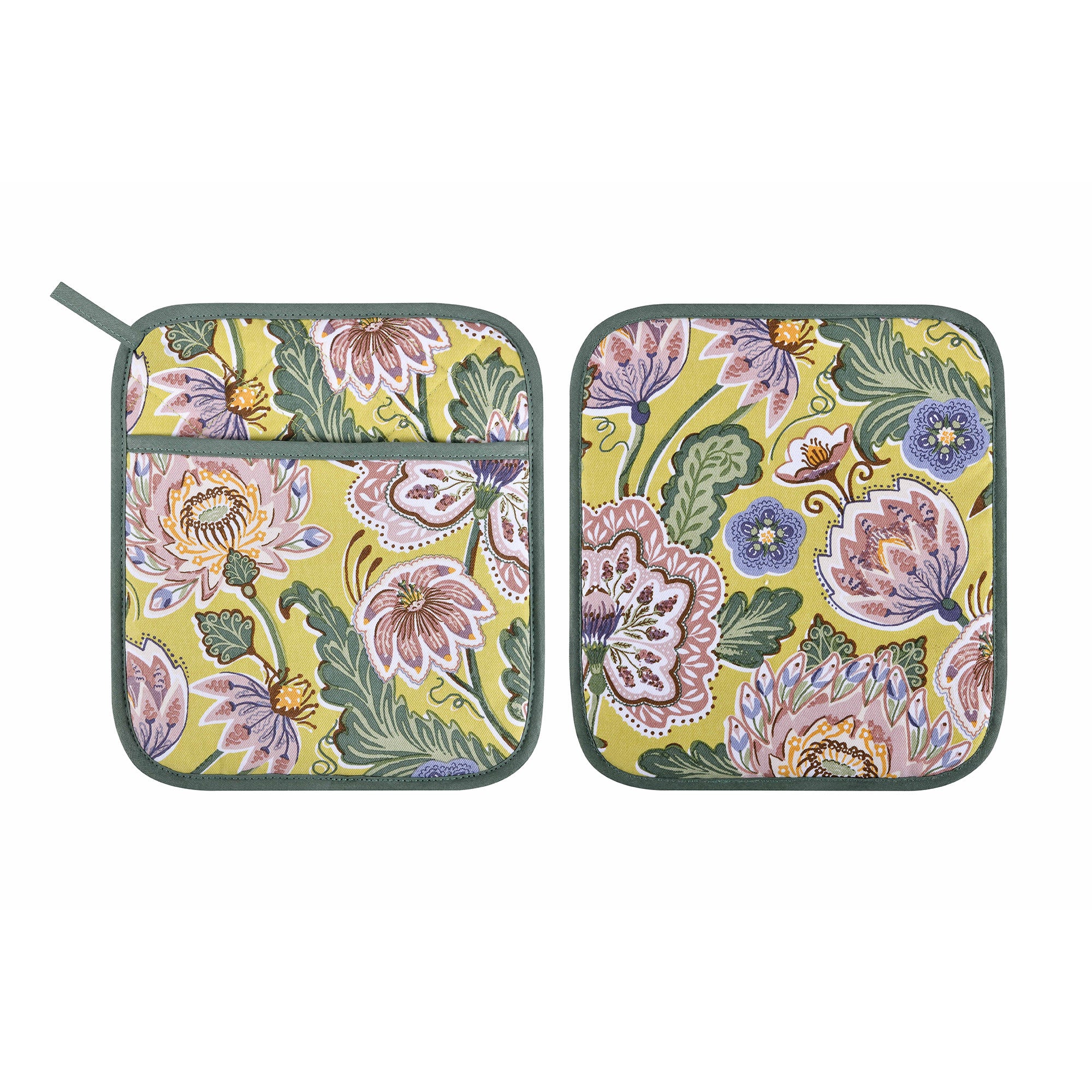 Ulster Weavers Emmeline Pot Mitt One Size in Green - Pot Mitt - Ulster Weavers