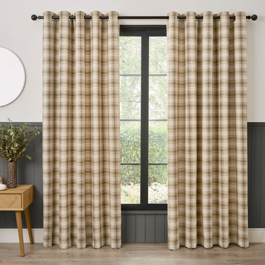 Everett Eyelet Curtains in Natural