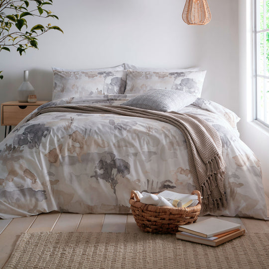 Edale Duvet Cover Set in Linen