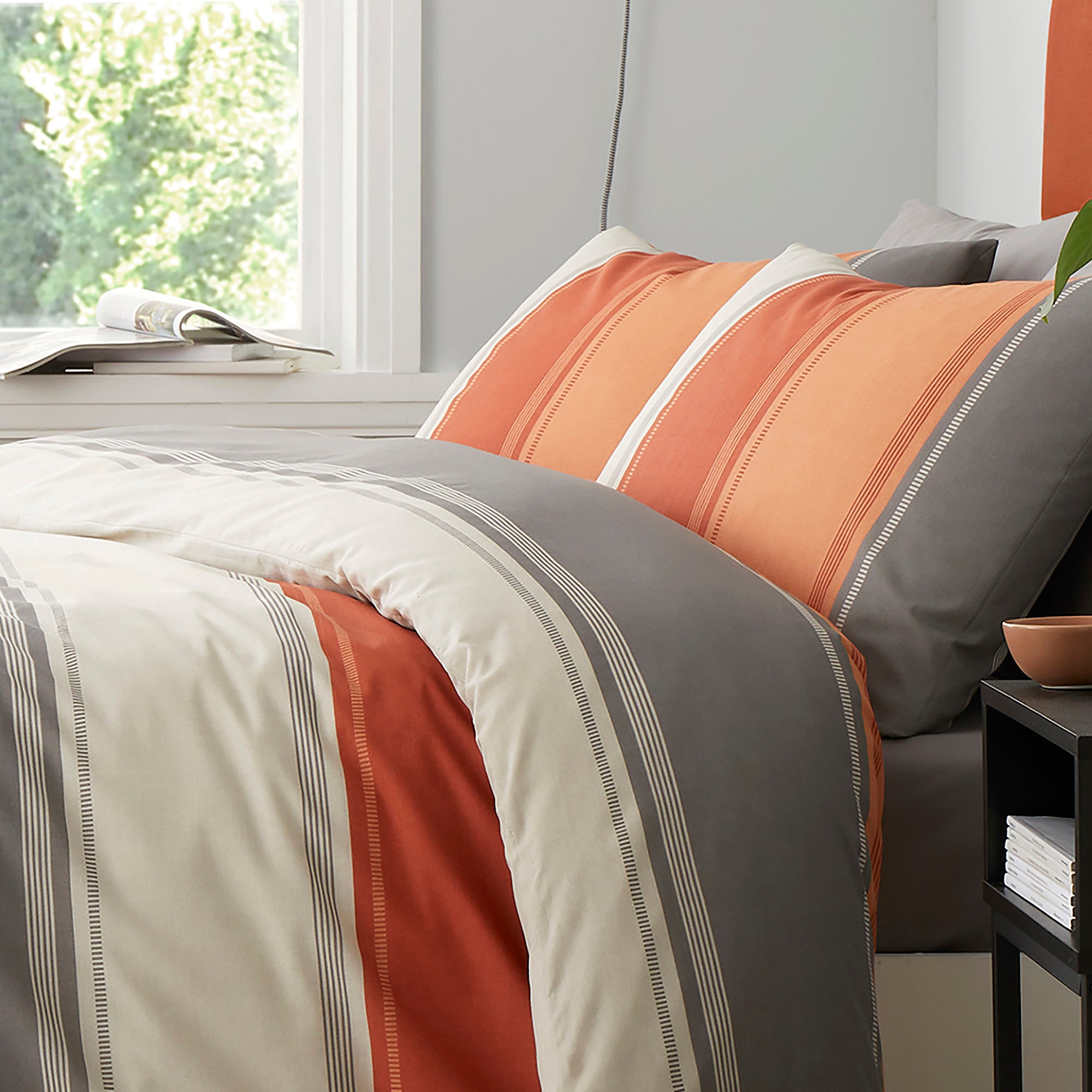 Betley Duvet Cover Set in Spice - Duvet Cover Set - Fusion