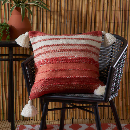 Grayson Outdoor Cushion in Terracotta 43 x 43cm