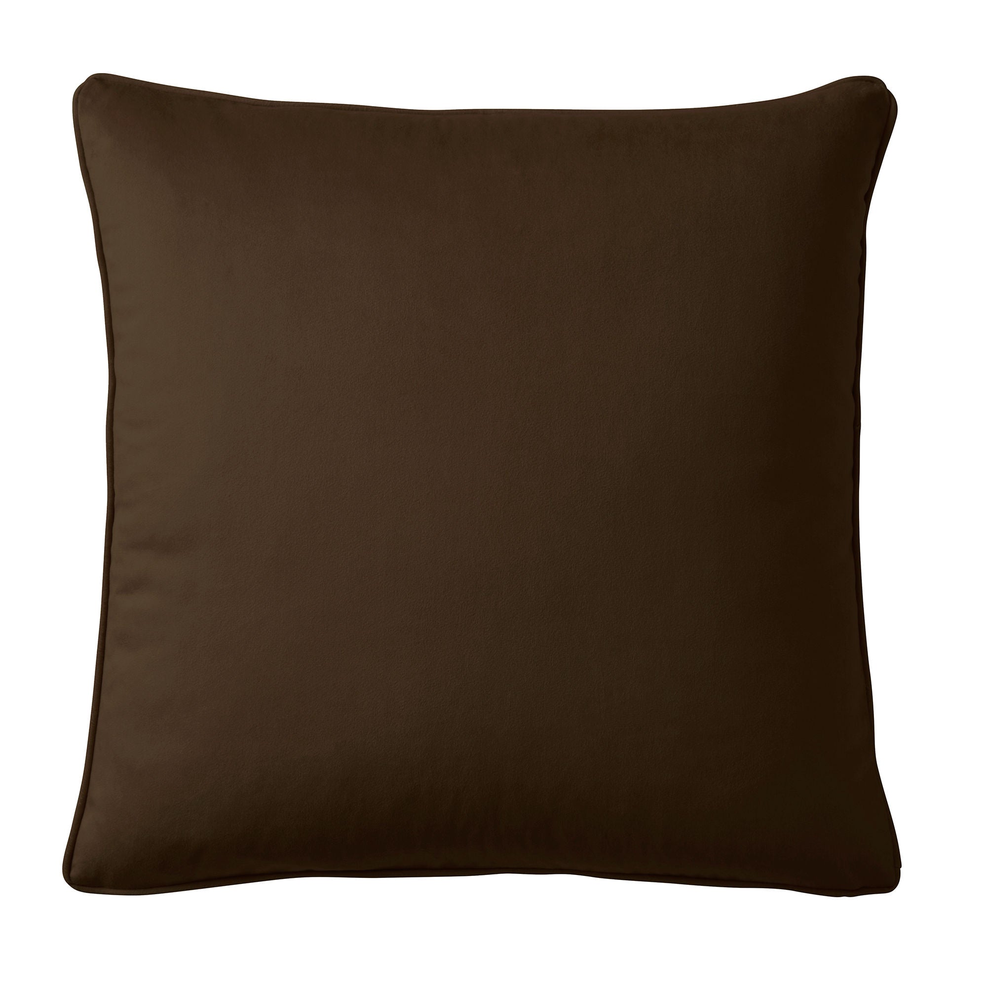 Harlan Velvet Cushion in Chocolate 55 x 55cm - Cushion - Appletree Heritage