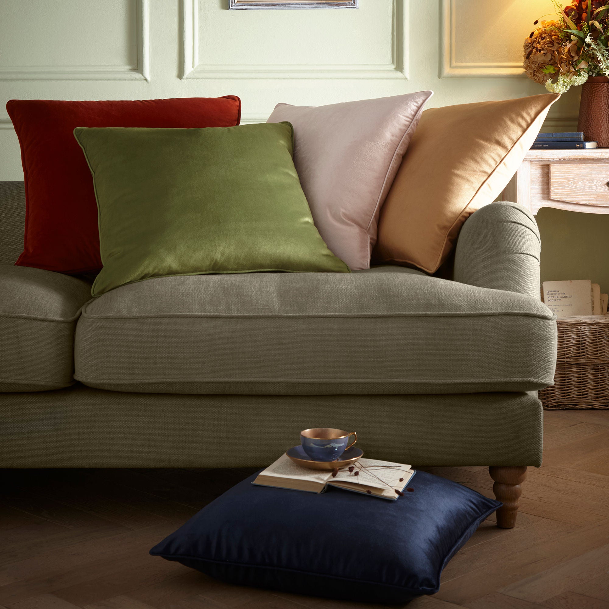 Harlan Cushion in Pink 55 x 55cm - Cushion - Appletree