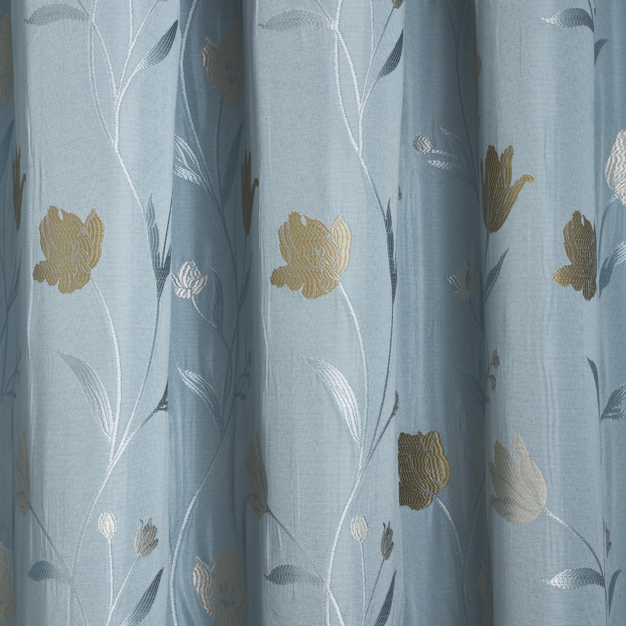 Juliette Pair Of Curtain Tiebacks by Curtina in Duckegg  26
