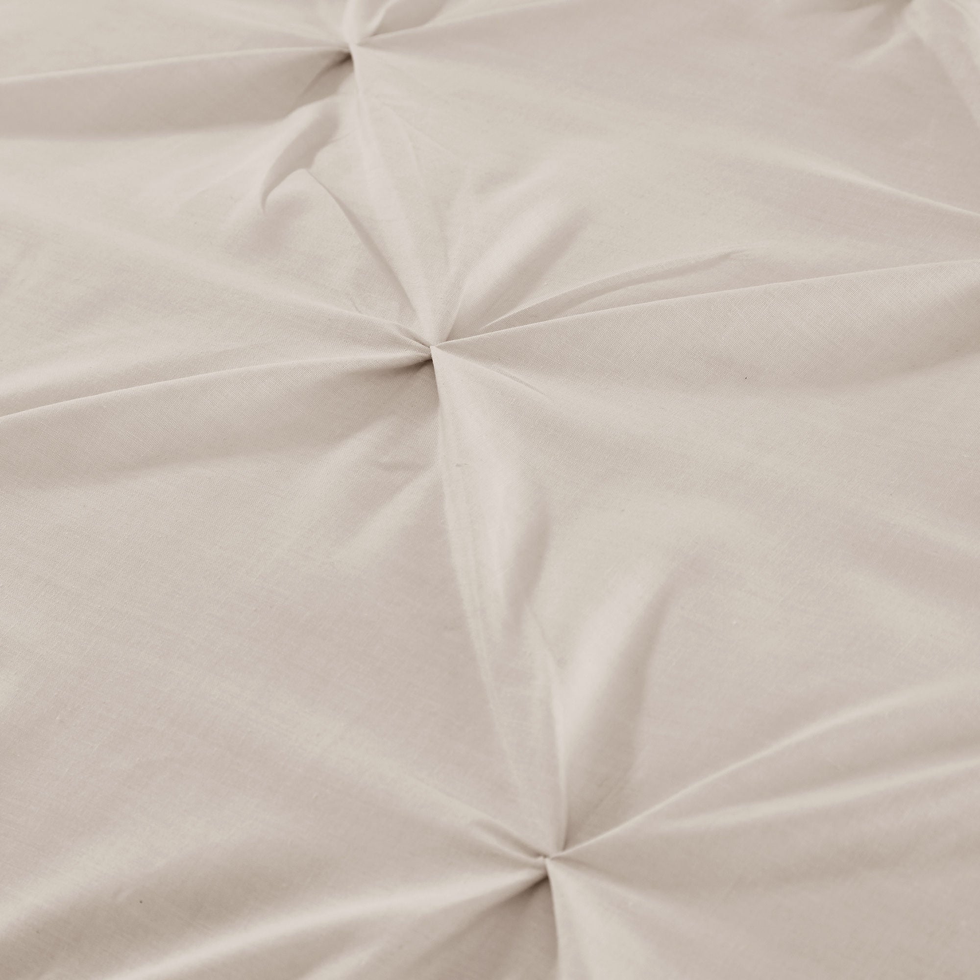 Lara Duvet Cover Set by Serene in Natural - Duvet Cover Set - Serene