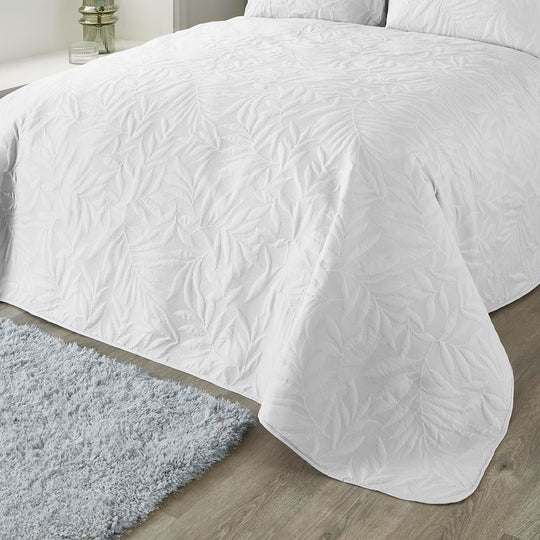 Luana Bedspread in White 200 x 230cm