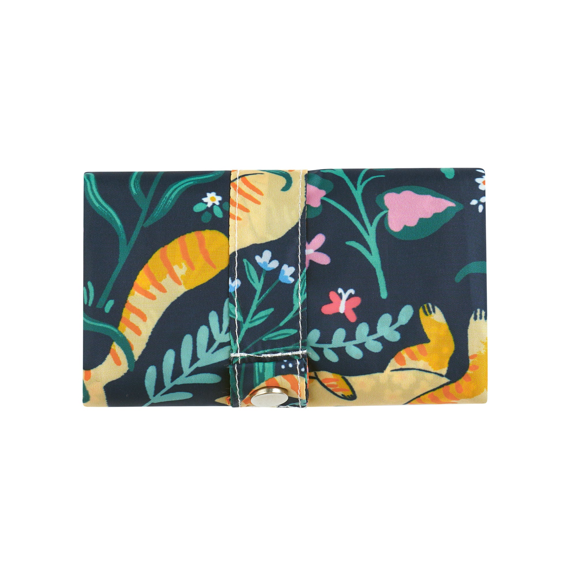 Marmalade Meadow Foldable Tote Bag Medium in Navy - Bag - Ulster Weavers