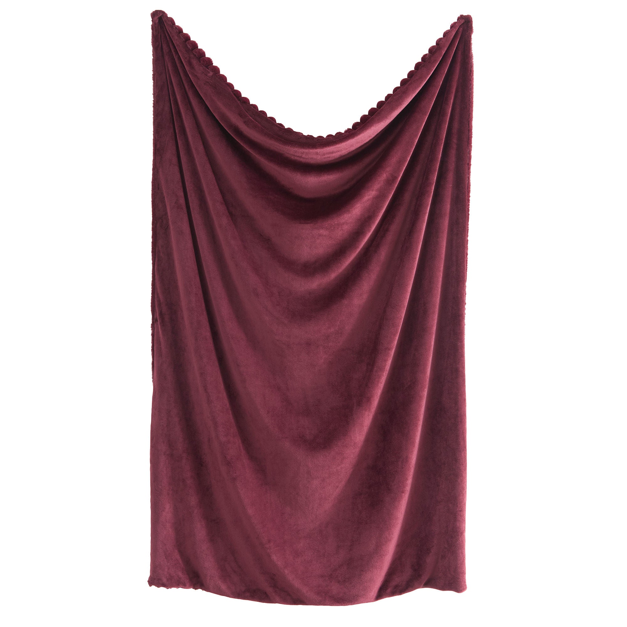Morritz Bedspread in Burgundy 130 x 180cm - Bedspread - Appletree