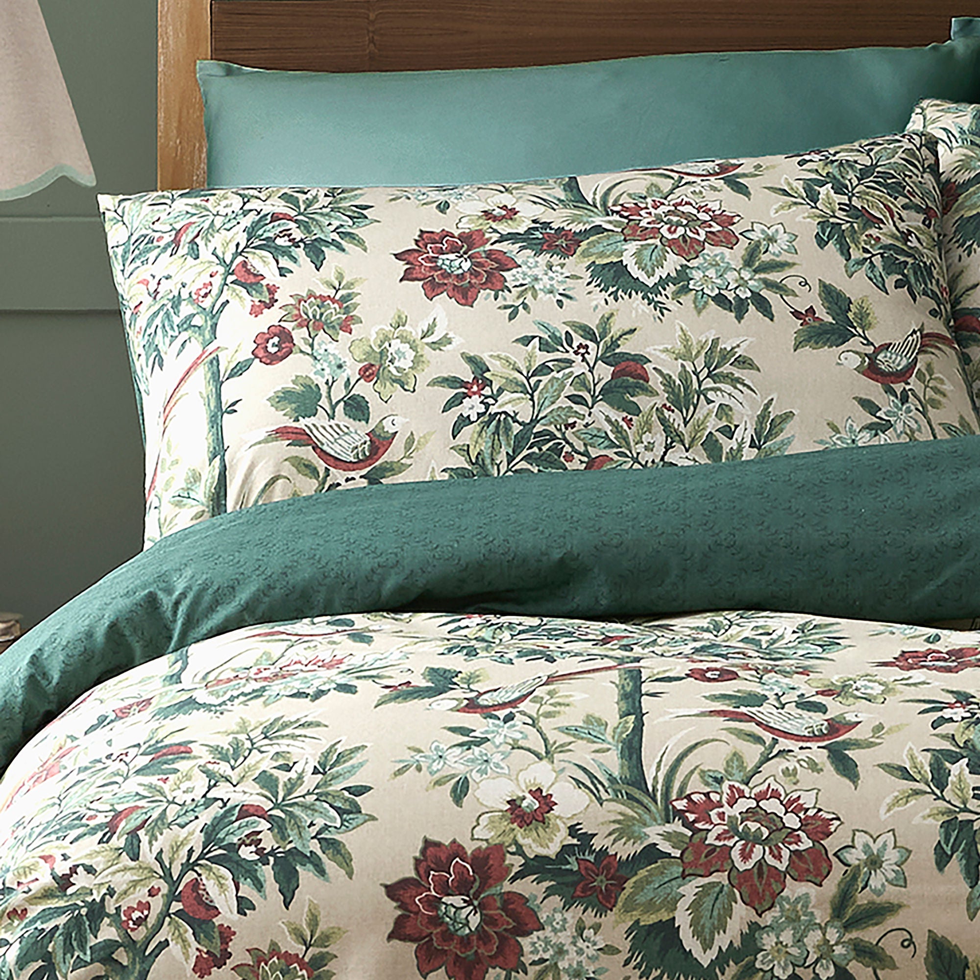 Otillie Tapestry Duvet Cover Set in Natural - Duvet Cover Set - D & D Design