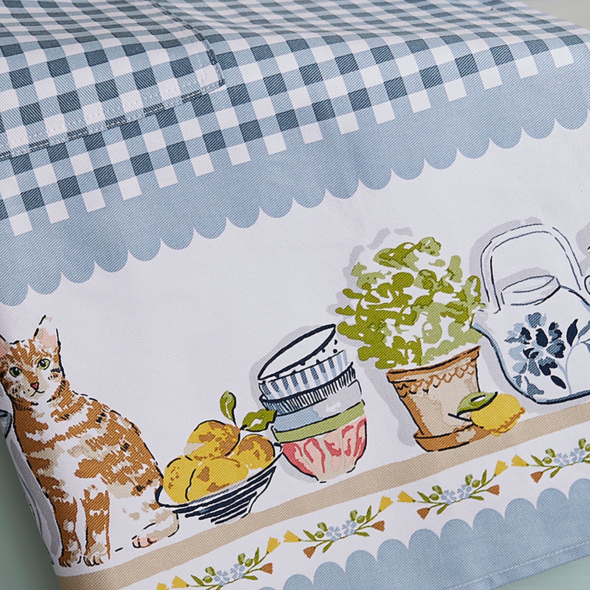 Ulster Weavers Pantry Cats Apron - Cotton One Size in Multi - Apron - Ulster Weavers