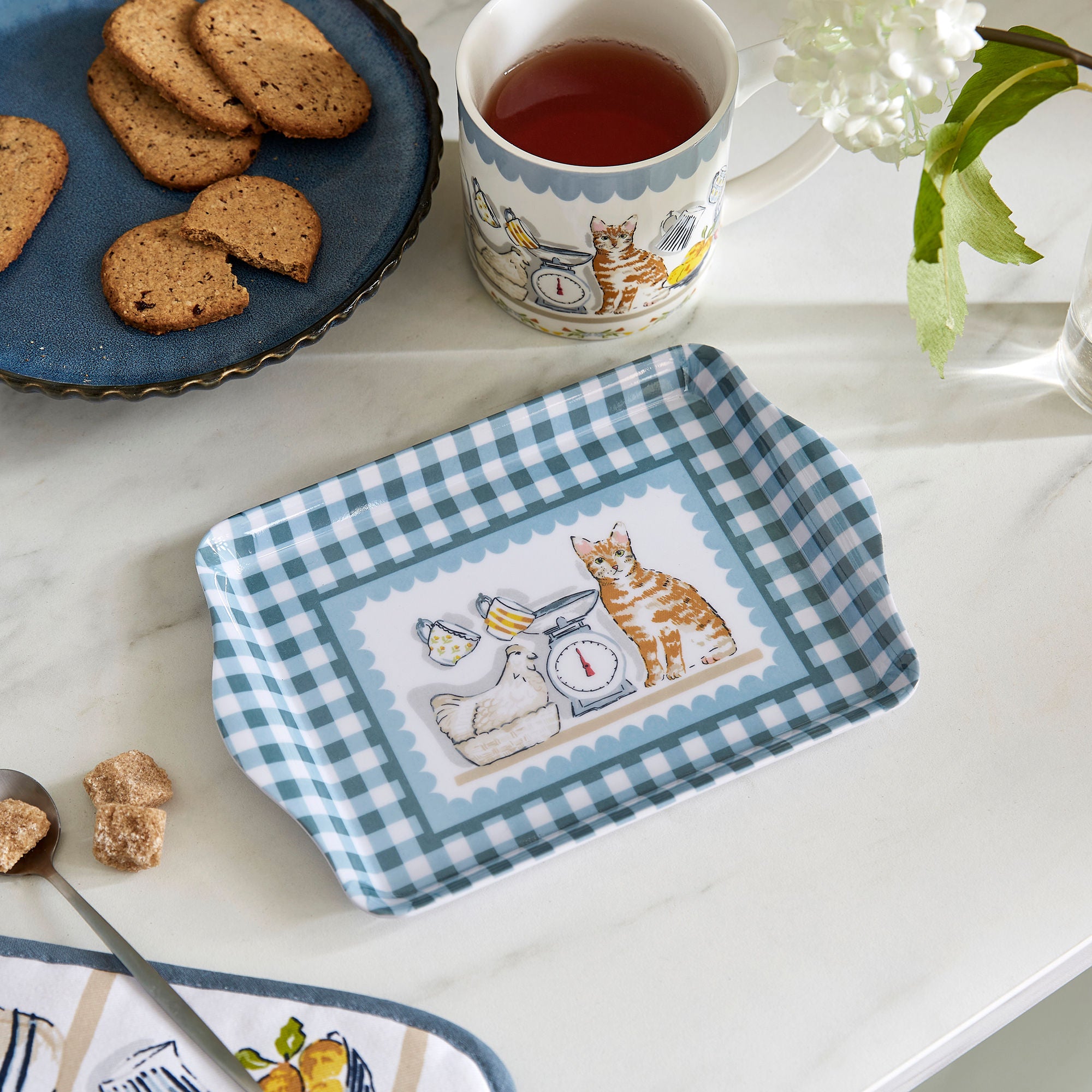 Ulster Weavers Pantry Cats Tray - Scatter One Size in Multi - Tray - Ulster Weavers