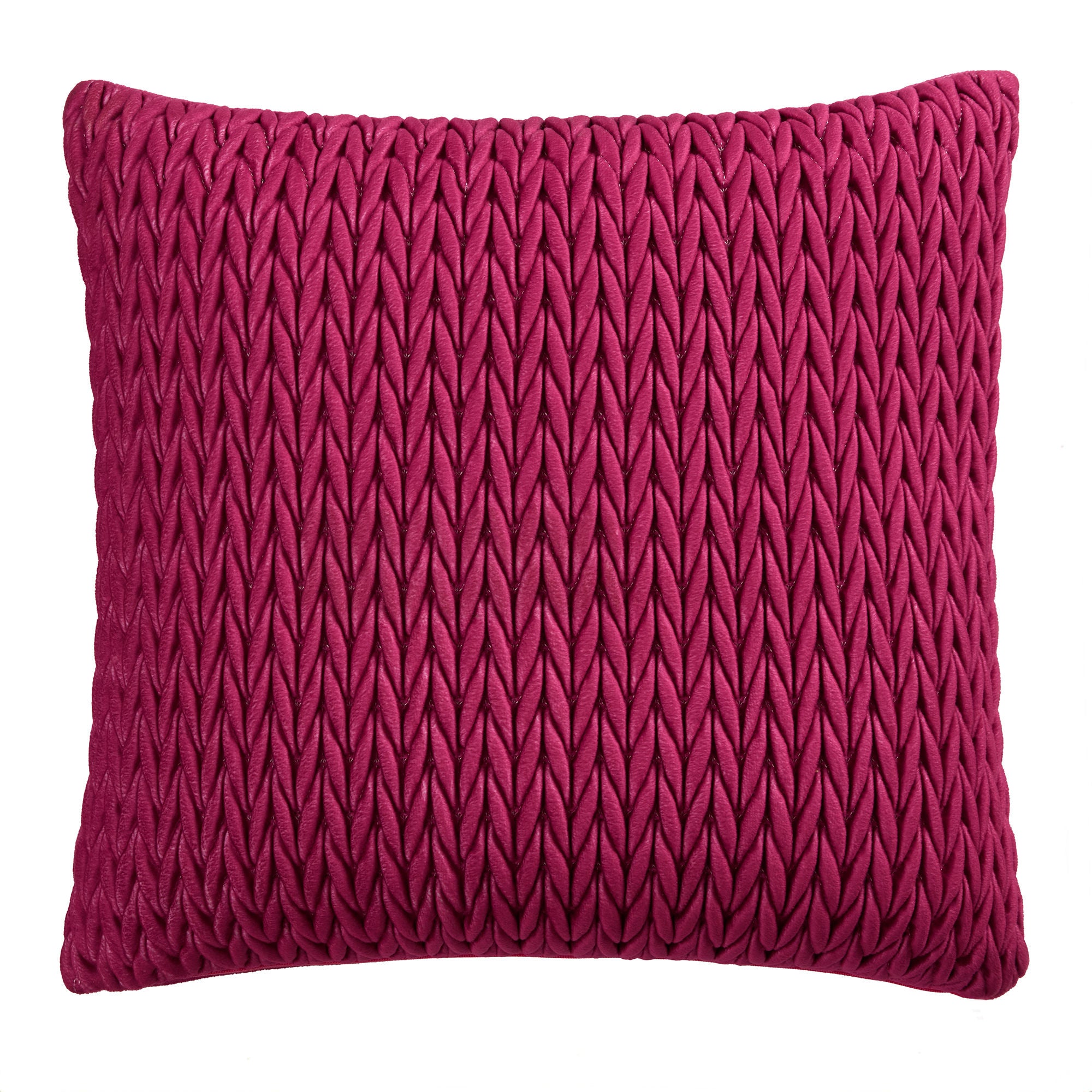 Amory Cushion by Laurence Llewelyn-Bowen in Fuchsia 43 x 43cm - Cushion - Laurence Llewelyn-Bowen