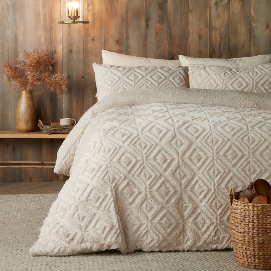 Romo Duvet Cover Set in Natural