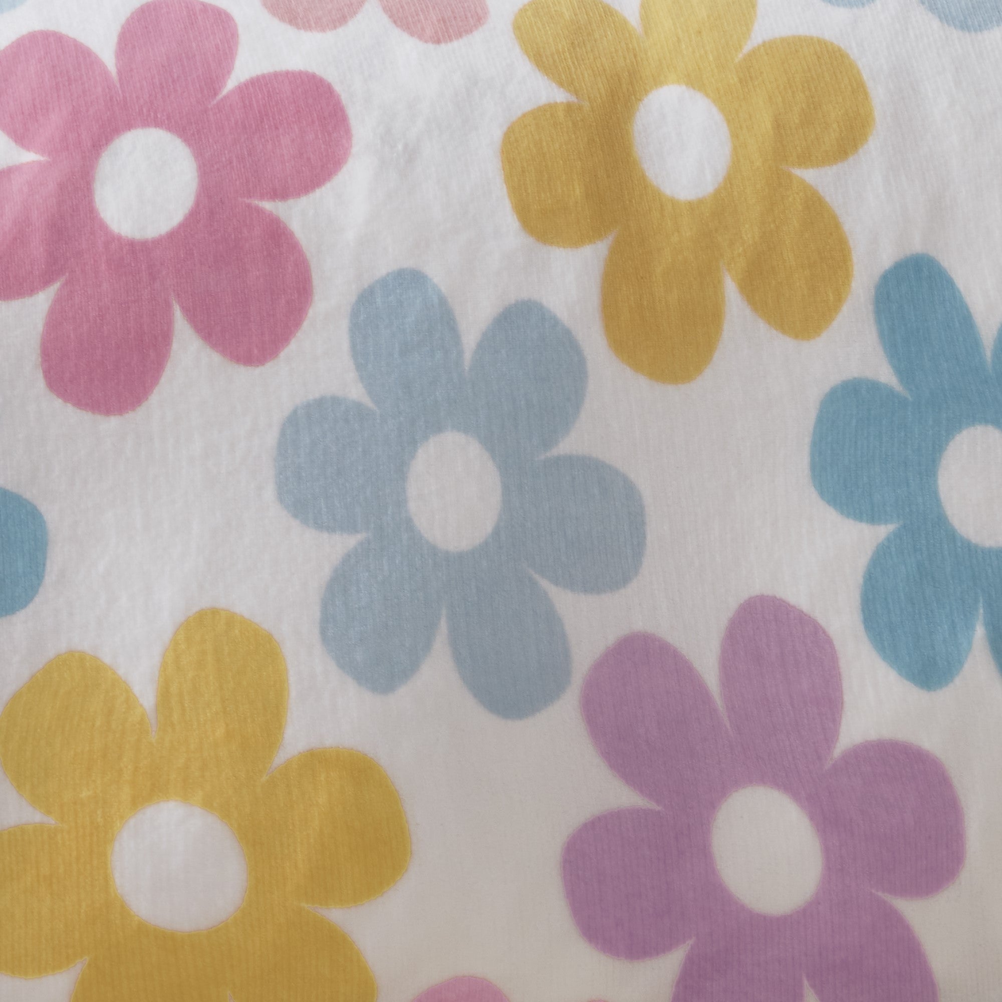 Retro Flower Duvet Cover Set by Bedlam in Multi - Duvet Cover Set - Bedlam