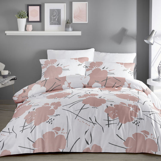 Starline Duvet Cover Set in Blush