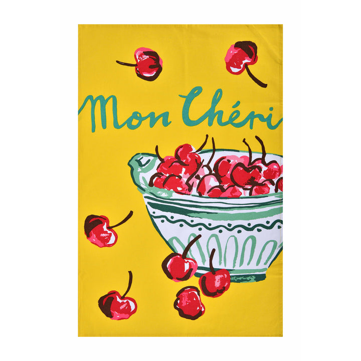Ulster Weavers Summer Fruits Tea Towel - Cotton One Size in Yellow - Tea Towel - Ulster Weavers