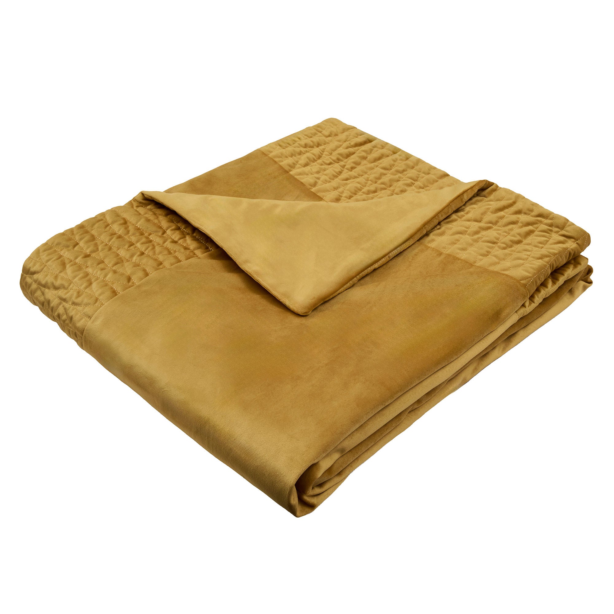 Siena Bedspread in Ochre 150 x 220cm
