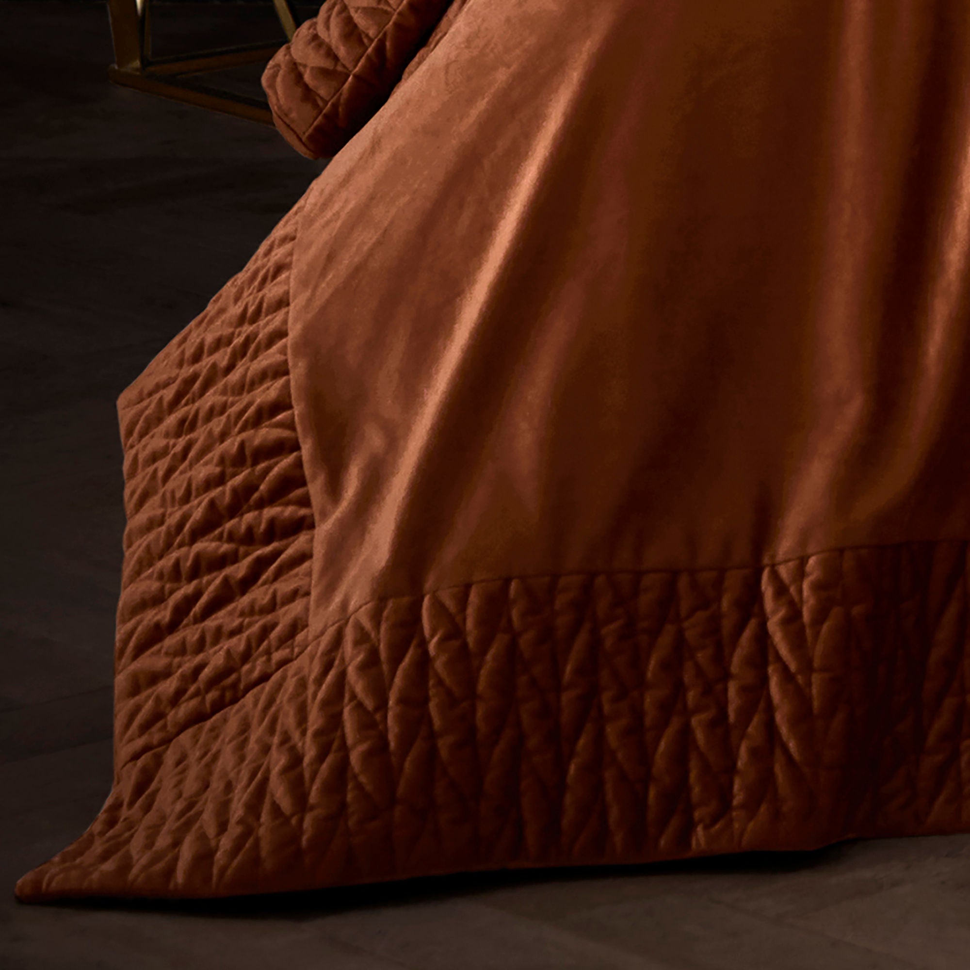 Siena Bedspread in Spice 150 x 220cm - Bedspread - Laurence Llewelyn-Bowen