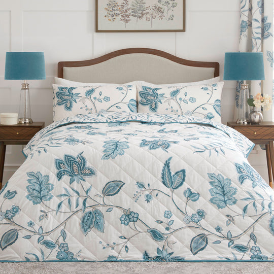 Samira Bedspread in Teal 200 x 230cm
