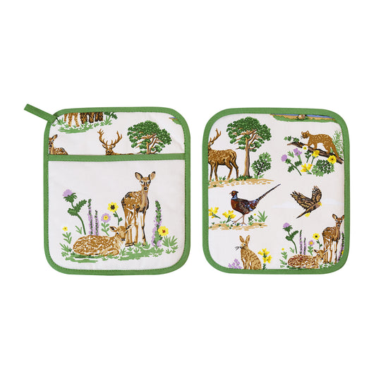 Thistlewood Pot Mitt in Green