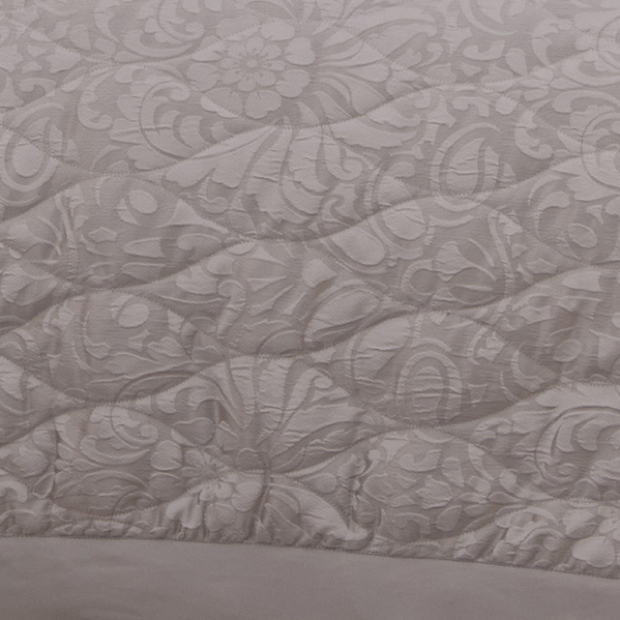 Worcester Bedspread by Appletree Heritage in Silver 200cm X 230cm - Bedspread - Appletree Heritage