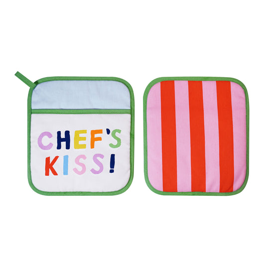 Yes Chef Pot Mitt in Multicolour
