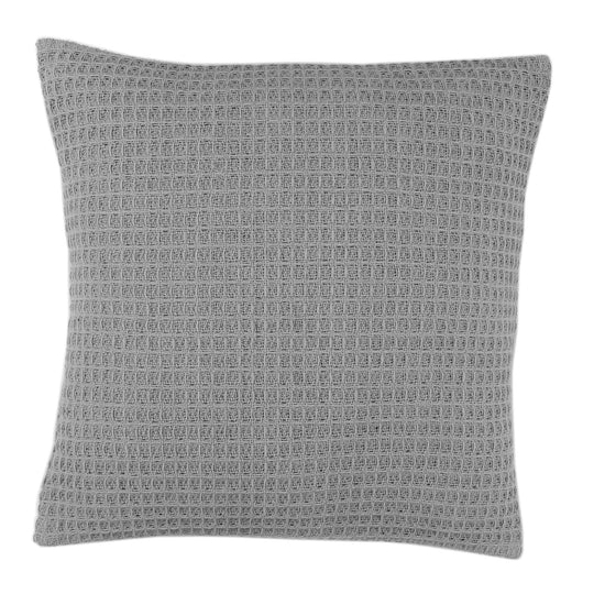 Bruges Cushion in Silver 43 x 43cm