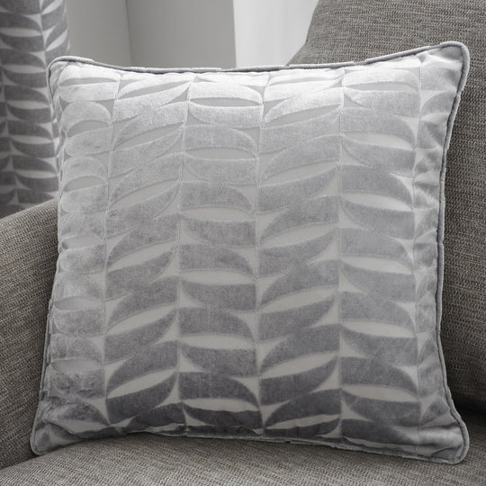 Kendal Cushion in Silver 43 x 43cm