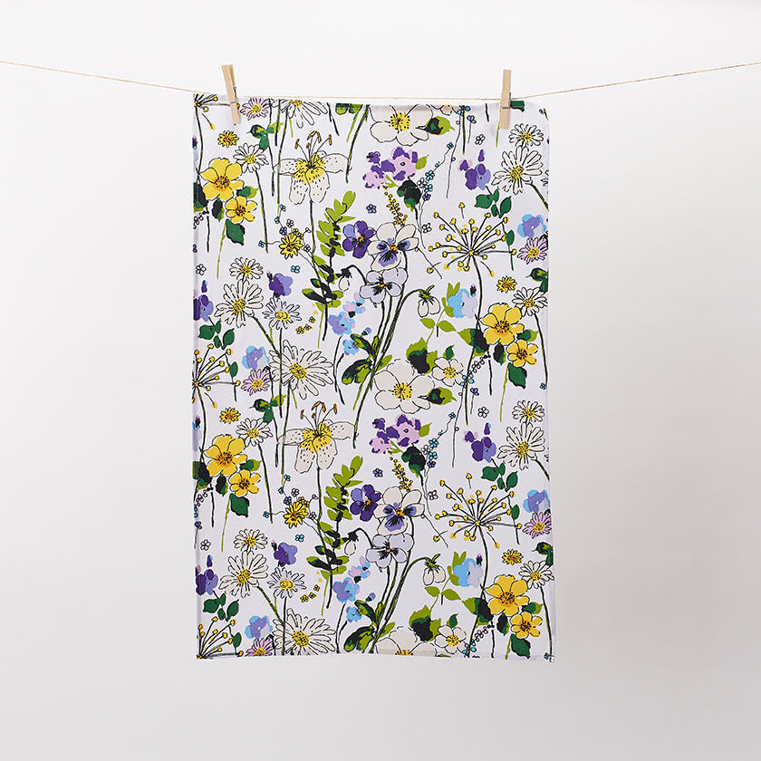 Ulster Weavers Cotton Tea Towel - Wildflower (100% Cotton) - Tea Towel - Ulster Weavers