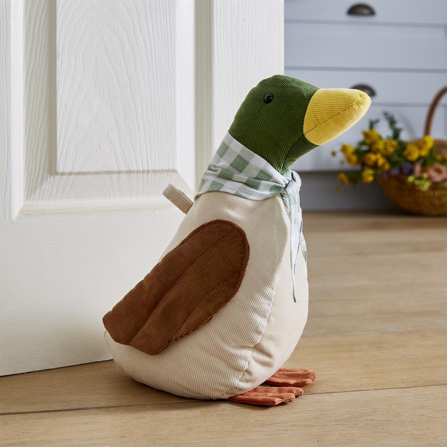 Ulster Weavers Mallard Doorstop - Shaped One Size in Beige - Doorstops - Ulster Weavers