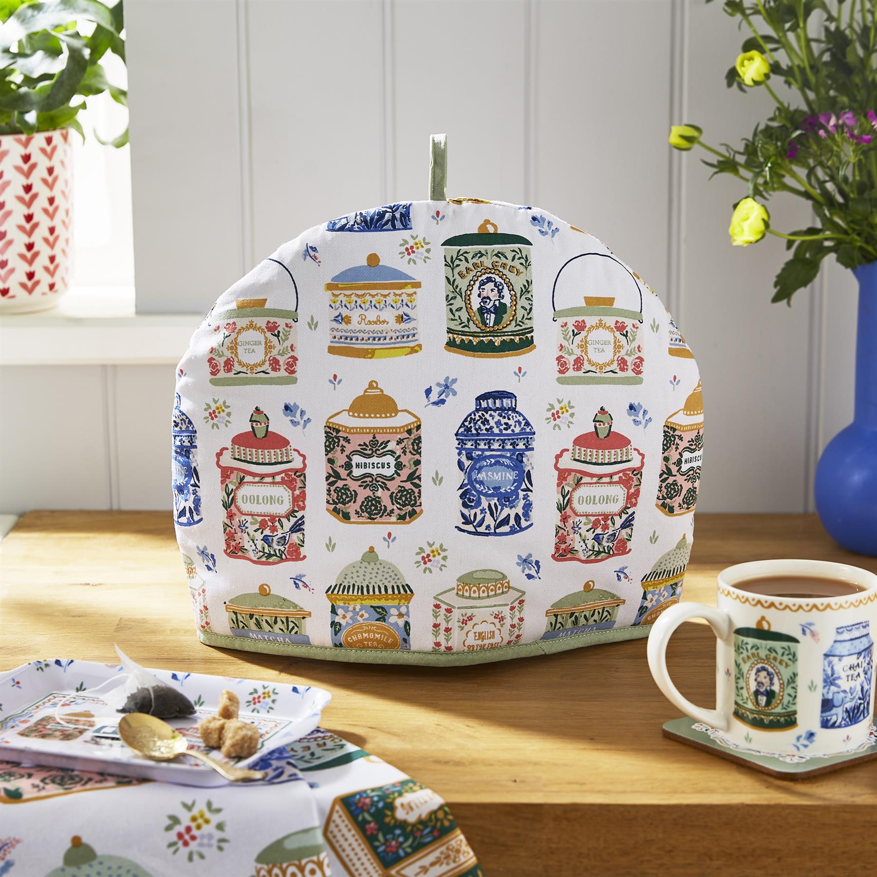 Ulster Weavers Tea Tins Mug - New Bone China 250ml in Multi - Mug - Ulster Weavers